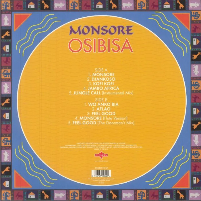 Back cover — OSIBISA — Monsore (reissue)