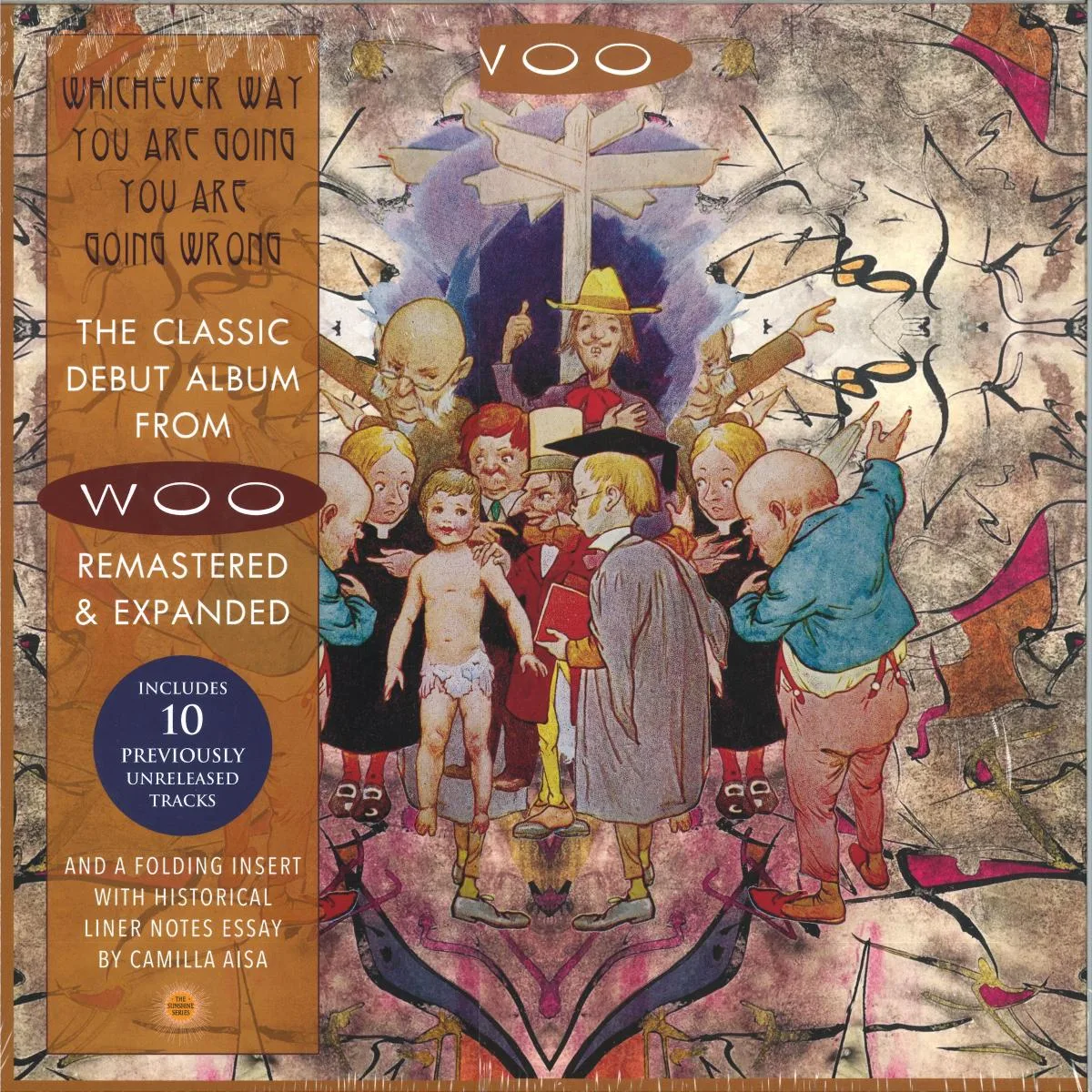 Front cover — Woo — Whichever Way You Are Going, You Are Going Wrong (2x12")