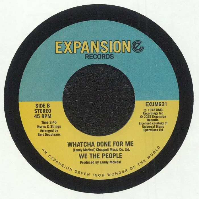 Обратная сторона обложки — WE THE PEOPLE — Making My Daydream Real (reissue)