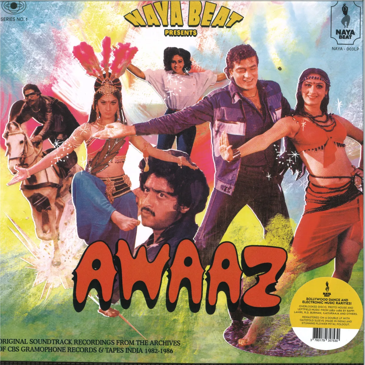 Various — AWAAZ (Original Soundtracks Recordings From The Archives of CBS Gramophone Records & Tapes India 198
