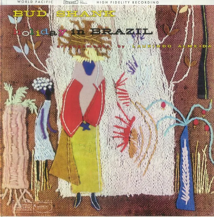 Лицевая сторона обложки — BUD SHANK — Holiday In Brazil (reissue)