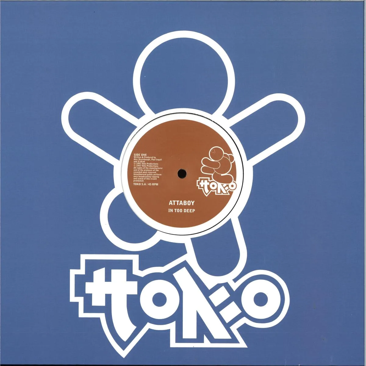 ATTABOY — IN TOO DEEP