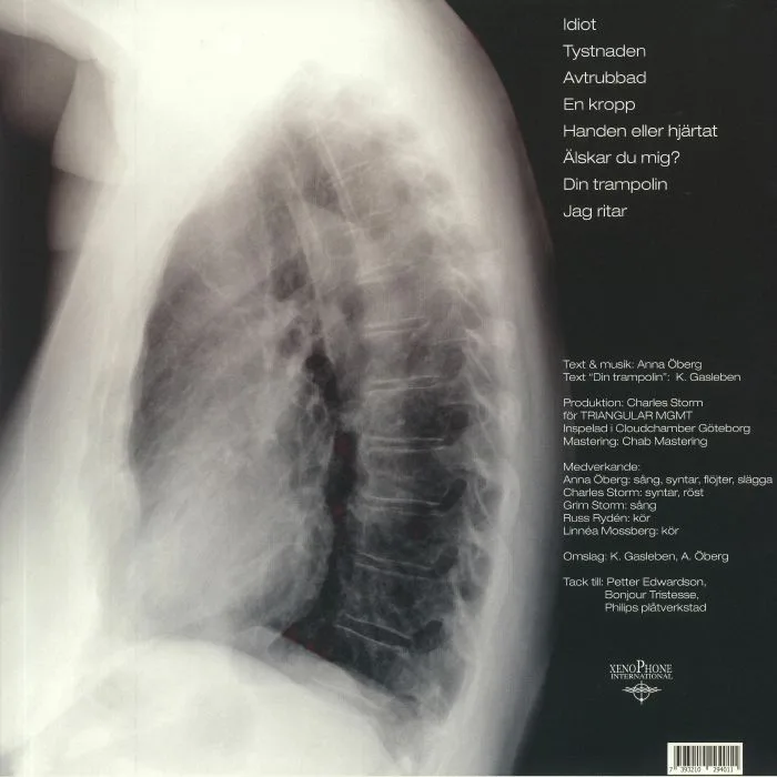 Back cover — Anna OBERG — Varelser Inuti
