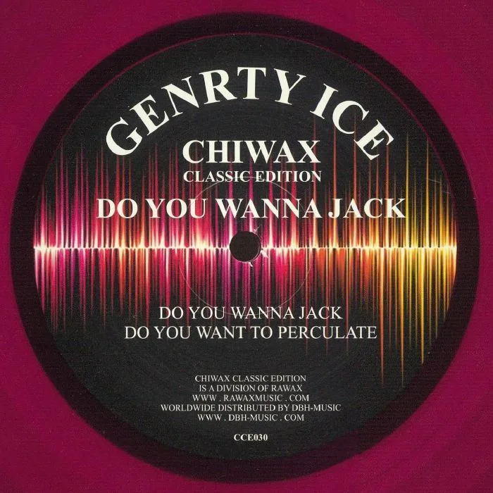 Лицевая сторона обложки — GENTRY ICE / ADONIS — Do You Wanna Jack