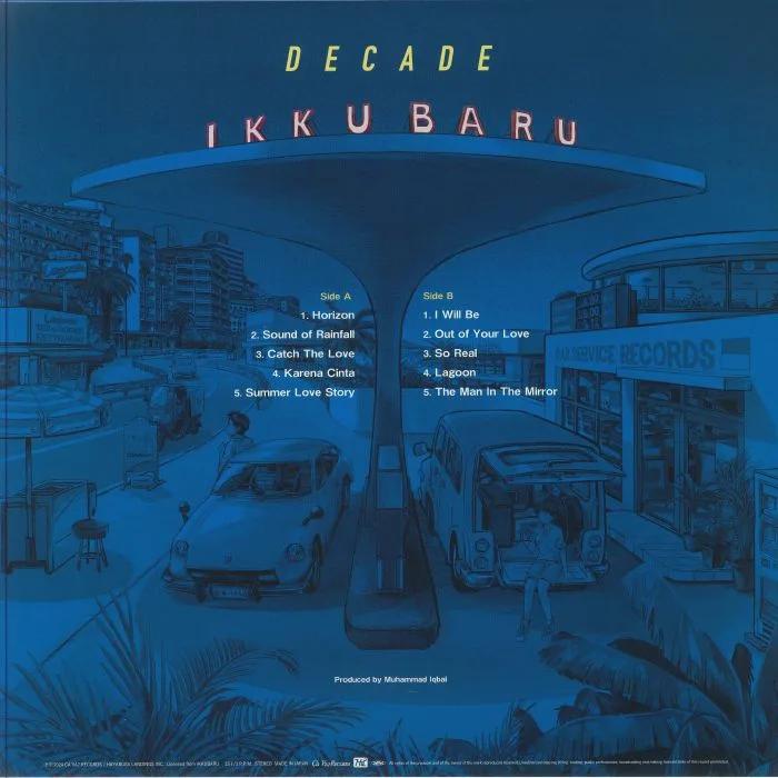 Back cover — IKKUBARU — Decade