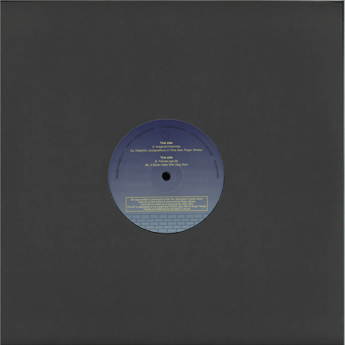 Back cover — Dan Piu — Fantasy Juxtaposition