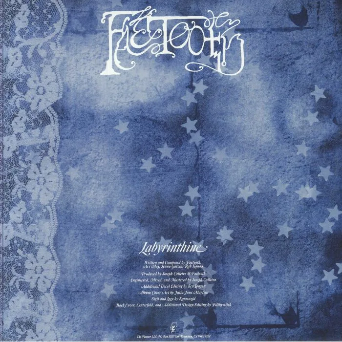 Back cover — FAETOOTH — Labyrinthine