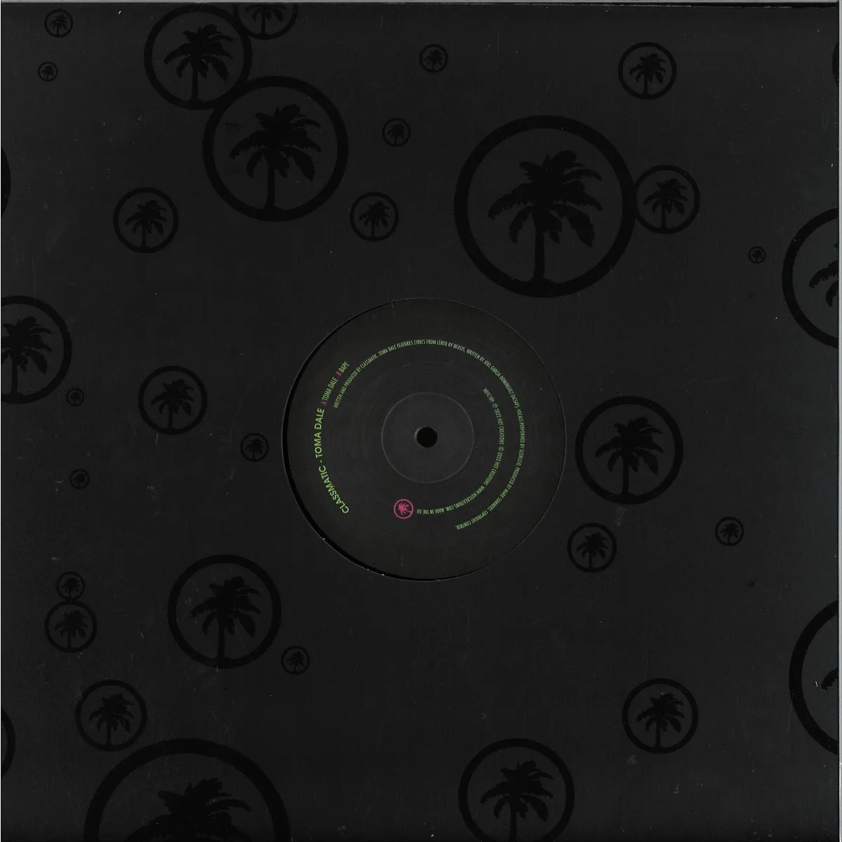 Обратная сторона обложки — Classmatic — Toma Dale EP