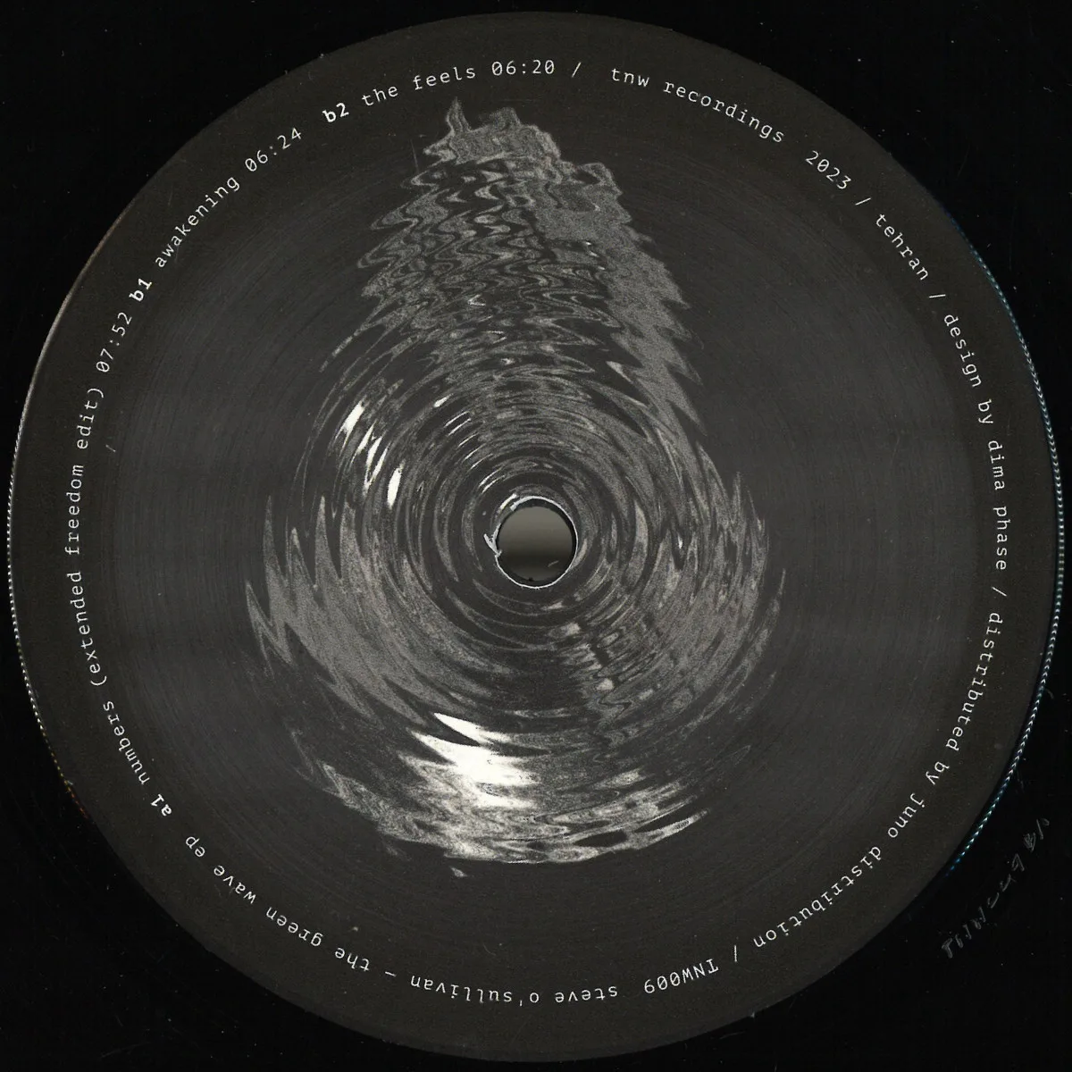Front cover — Steve O'sullivan — The Green Wave EP