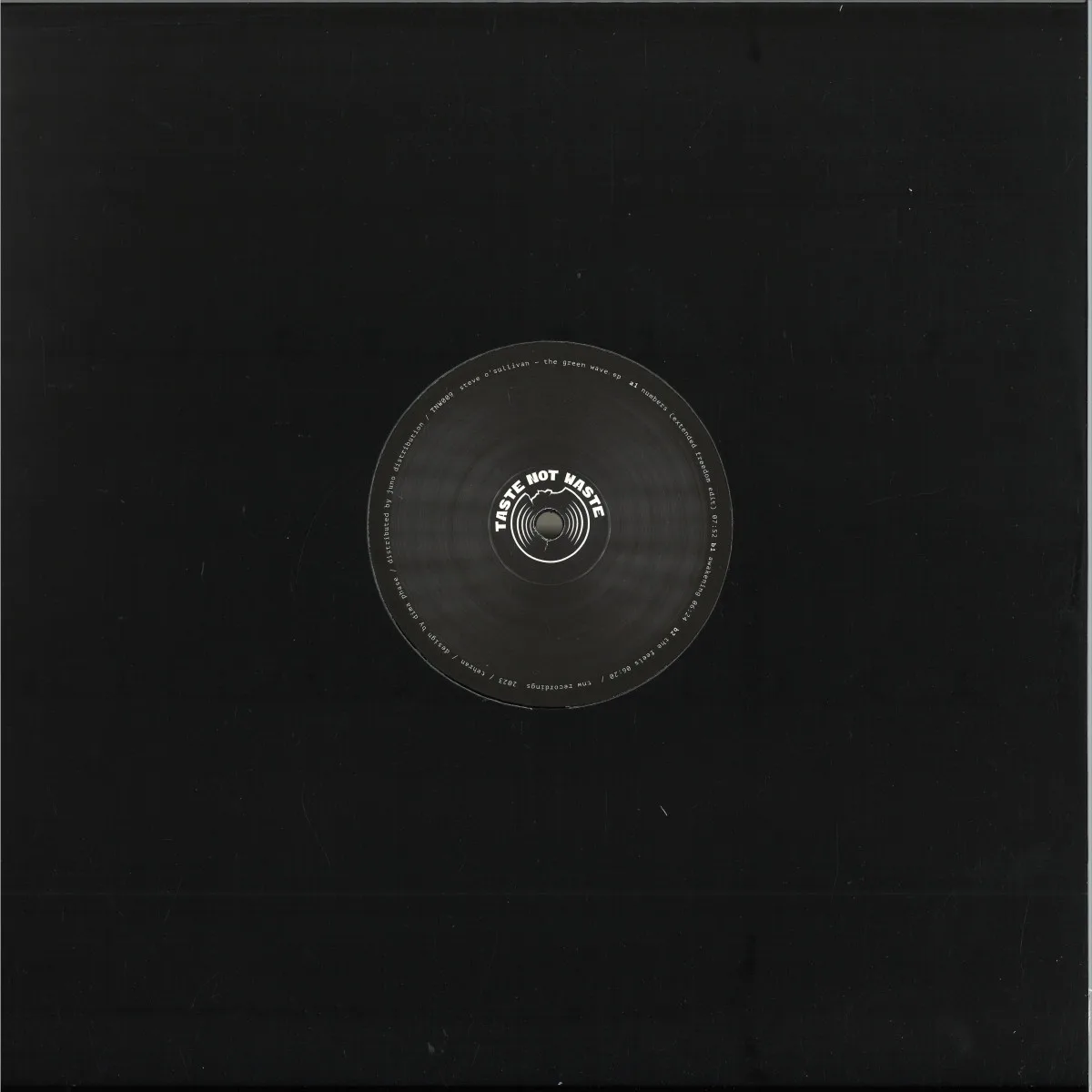 Back cover — Steve O'sullivan — The Green Wave EP