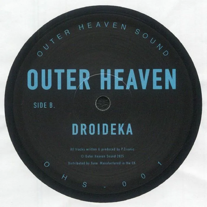 Back cover — OUTER HEAVEN — Badboy Sound / Droideka