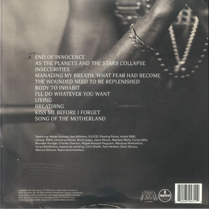 Back cover — SHABAKA — Perceive Its Beauty Acknowledge Its Grace