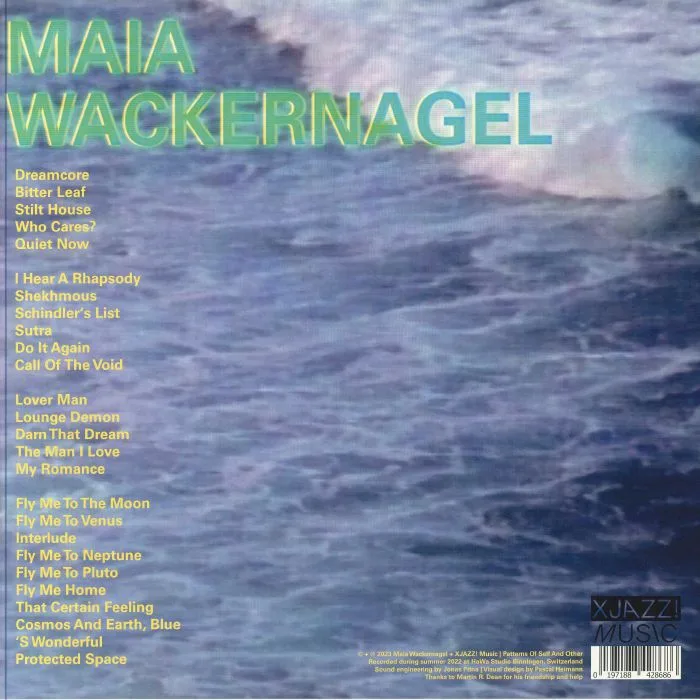 Обратная сторона обложки — Maia WACKERNAGEL — Patterns Of Self & Other