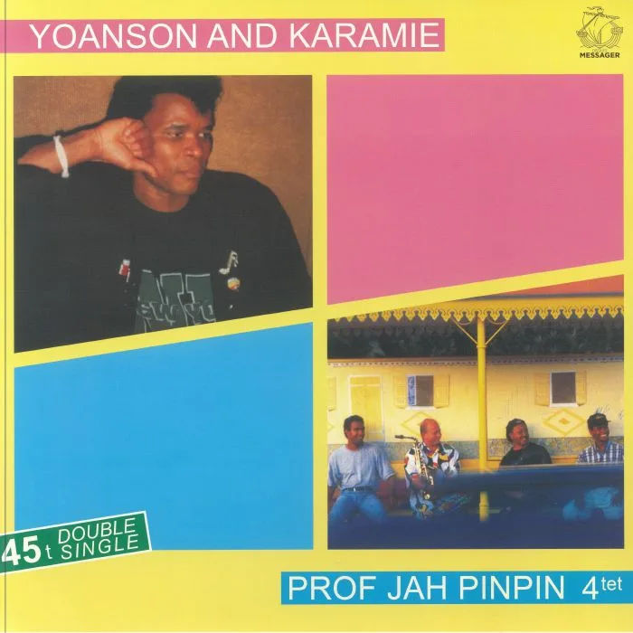 Лицевая сторона обложки — YOANSON & KARAMIE / PROF JAH PINPIN 4TET — African Leaders