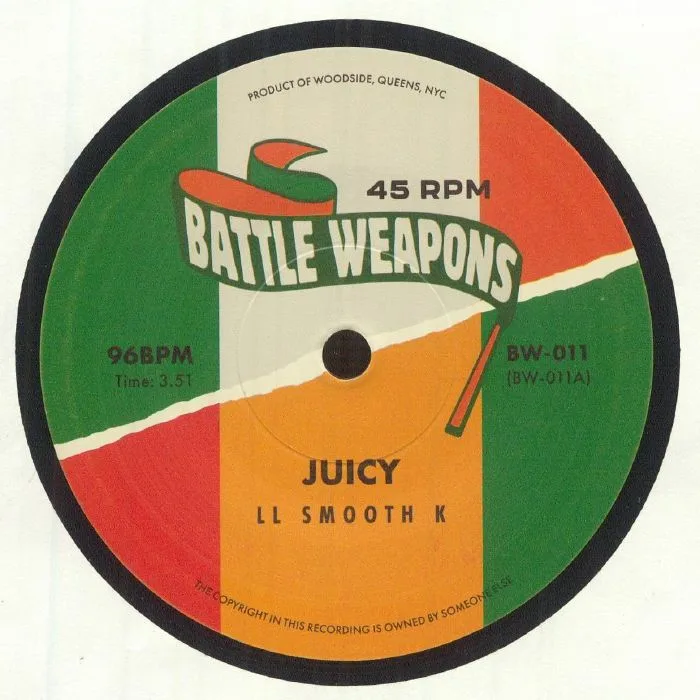 Лицевая сторона обложки — LL SMOOTH K / DJ MAARS — Battle Weapons Vol 11