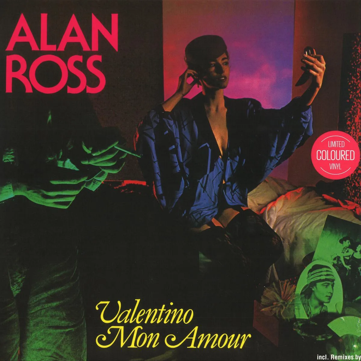 Back cover — ALAN ROSS — VALENTINO MON AMOUR 12"