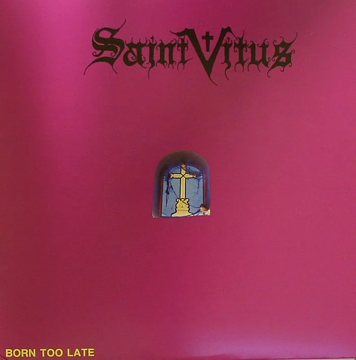 Лицевая сторона обложки — SAINT VITUS — Born Too Late