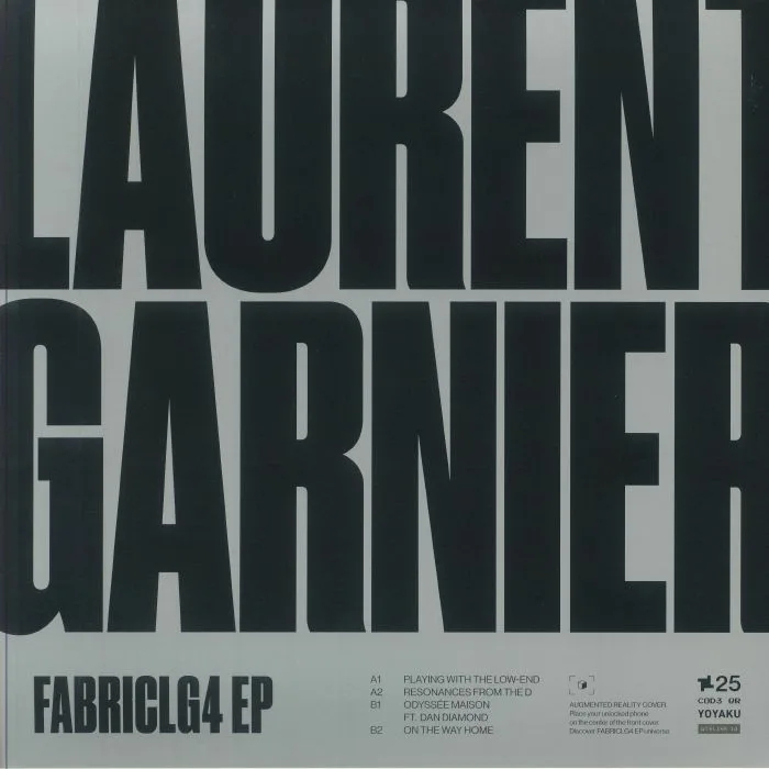 Back cover — Laurent GARNIER — FABRICLG4 EP