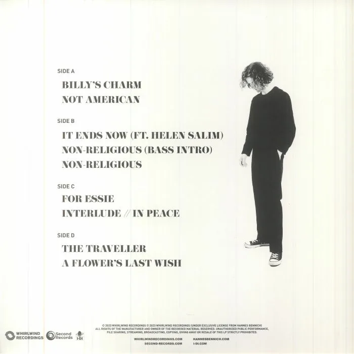 Back cover — Hannes BENNICH — When Losing A Dream To Reality