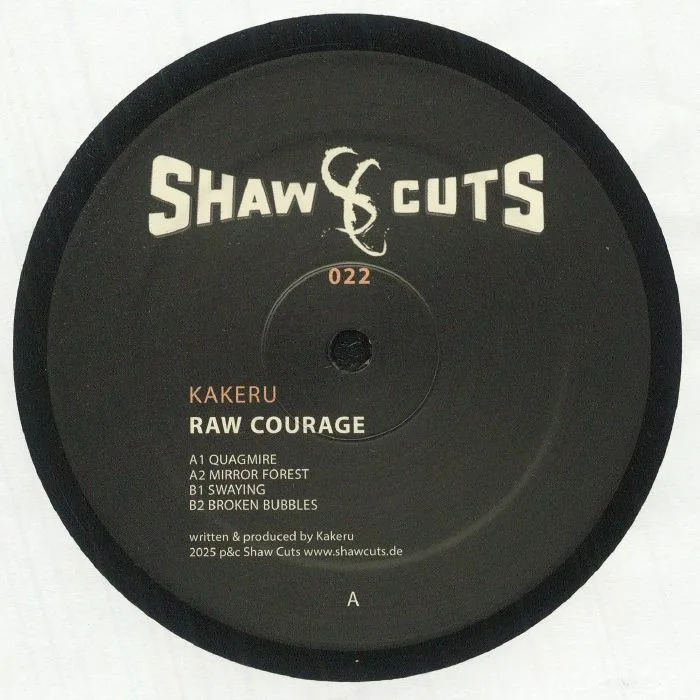 Front cover — KAKERU — Raw Courage