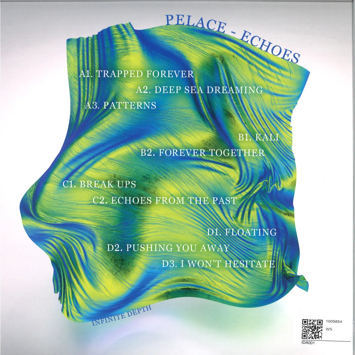 Обратная сторона обложки — Pelace — ECHOES LP 2x12"