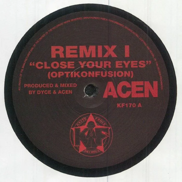 Front cover — ACEN — Close Your Eyes EP (New Old Art Edition)