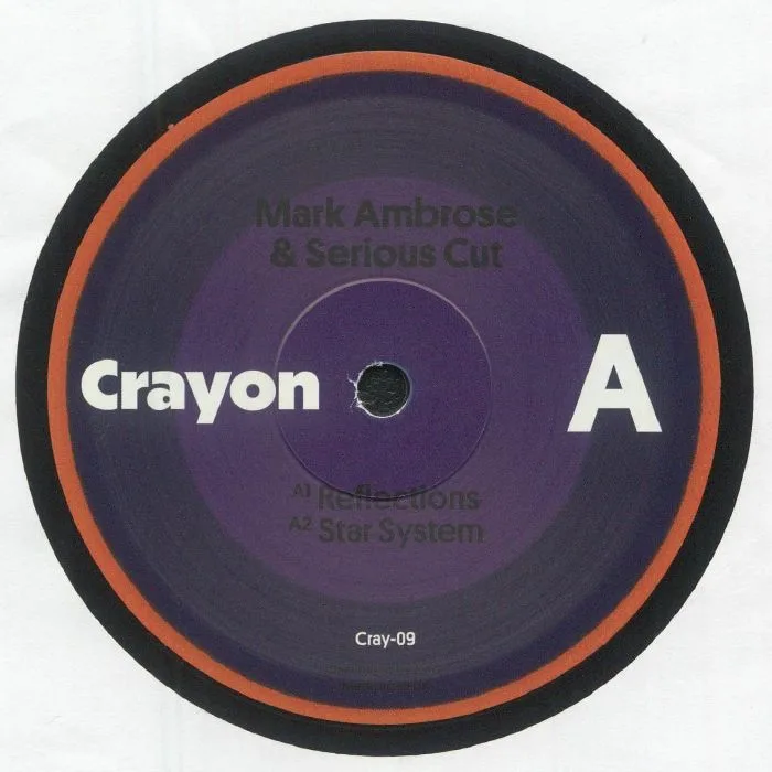 Front cover — Mark AMBROSE / SERIOUS CUT — Star System EP