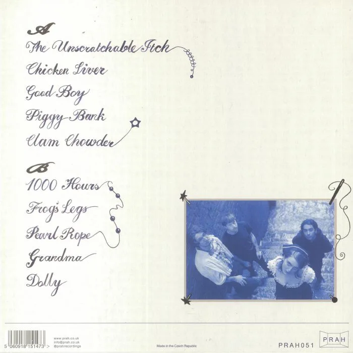 Back cover — SNIFFANY & THE NITS — The Unscratchable Itch