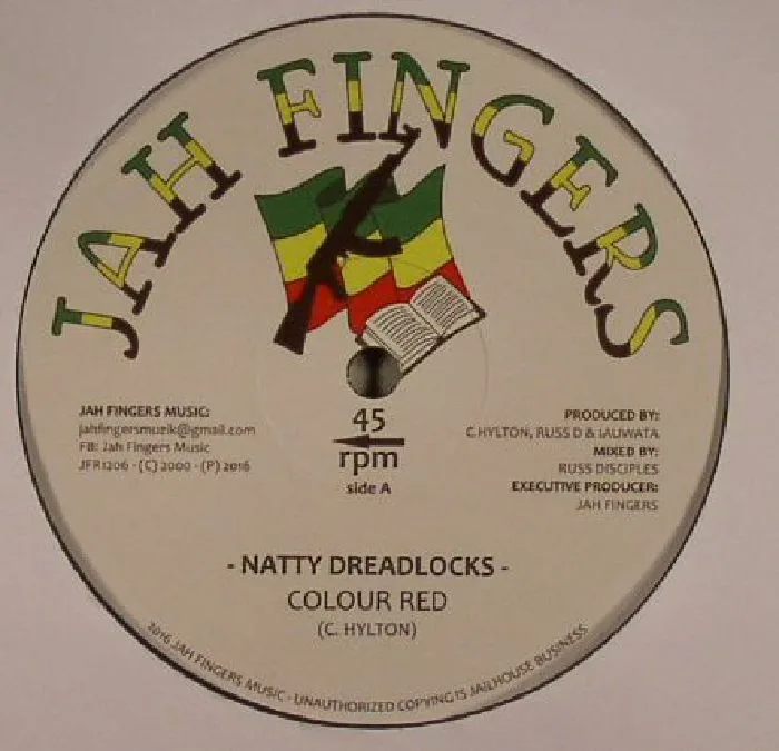 COLOUR RED — Natty Dreadlocks / I Am On A Mission