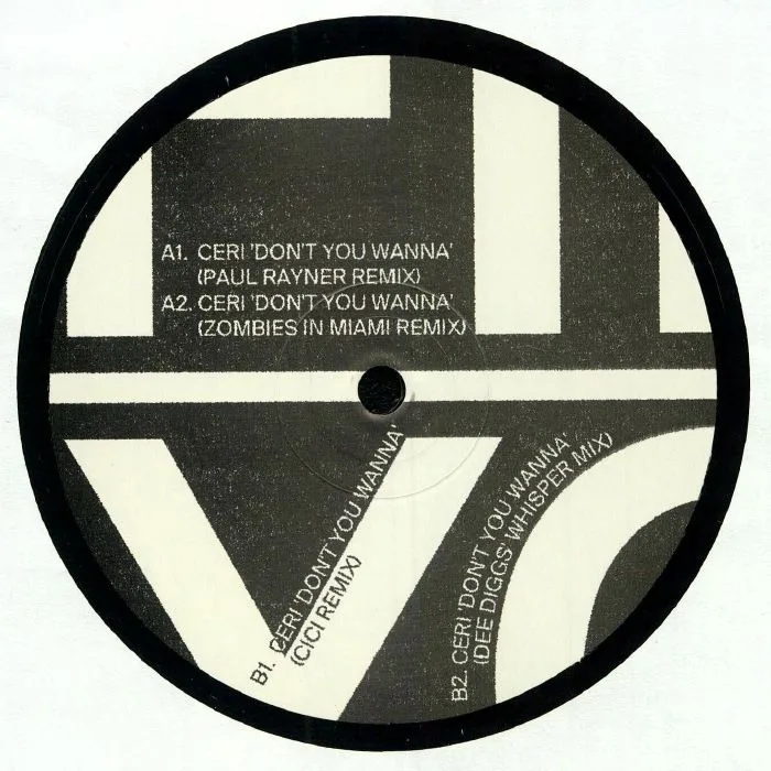 Back cover — CERI — Don't You Wanna (The Remixes)