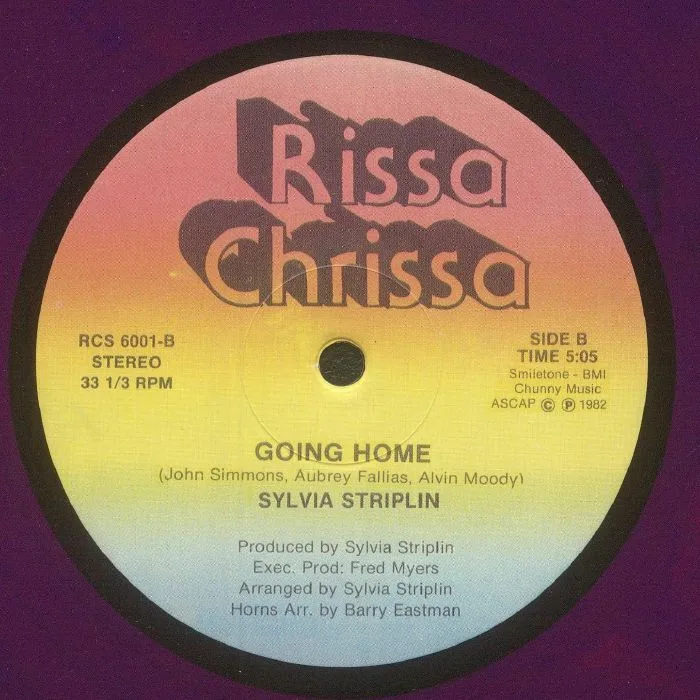 Back cover — Sylvia STRIPLIN — Keep Pushing (reissue)