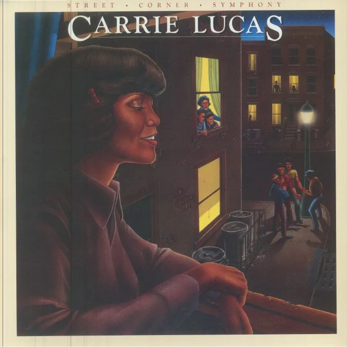Front cover — Carrie LUCAS — Street Corner Symphony (reissue)