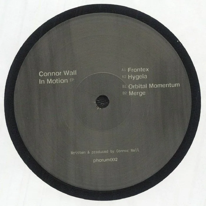 Обратная сторона обложки — Connor WALL — In Motion EP