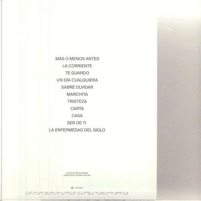 Back cover — Silvana ESTRADA — Marchita
