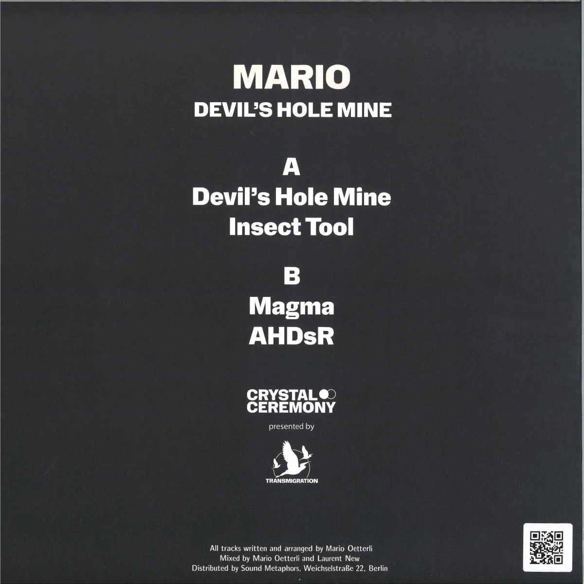 Обратная сторона обложки — Mario — Devil’s Hole Mine