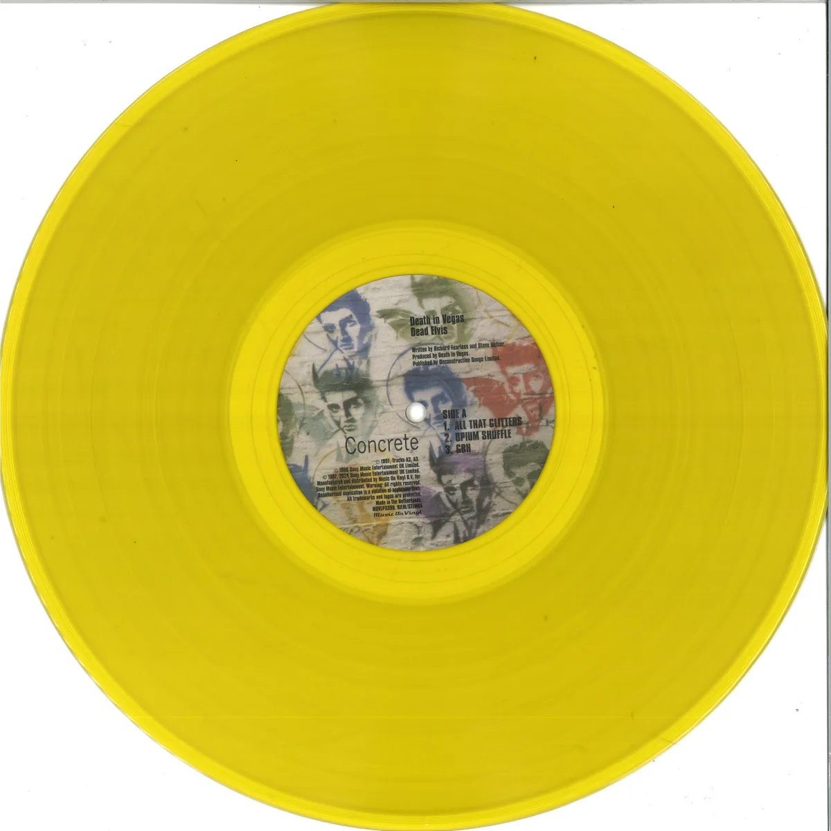 Death In Vegas — DEAD ELVIS LP 2x12"