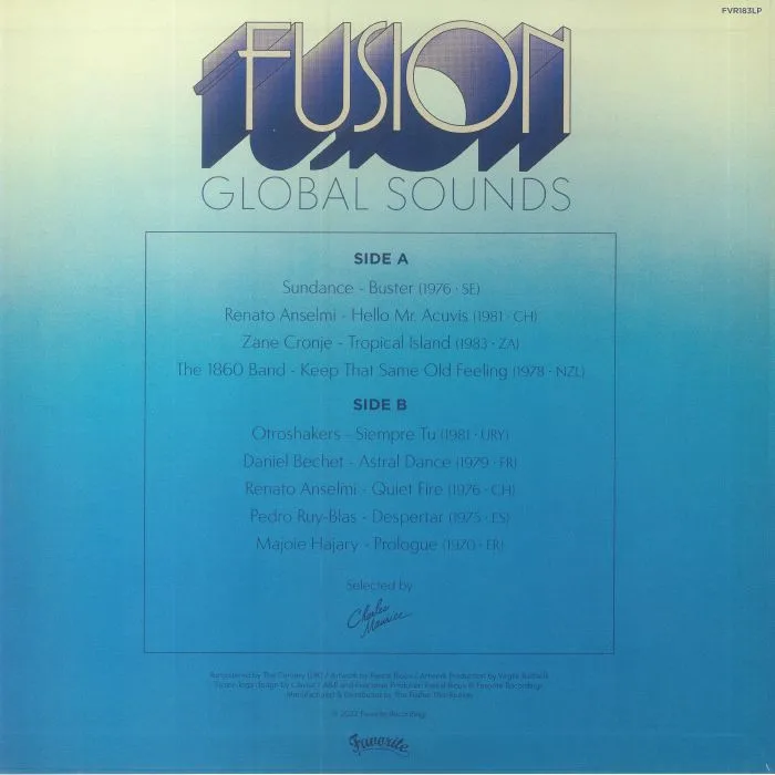 Back cover — VARIOUS — Fusion Global Sounds 1970-1983