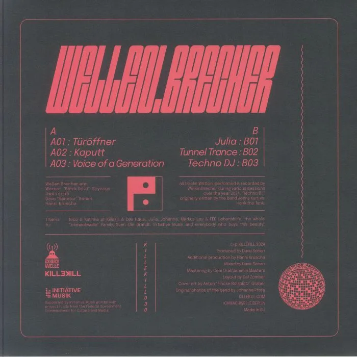 Обратная сторона обложки — WELLEN BRECHER — Liebeserklarung