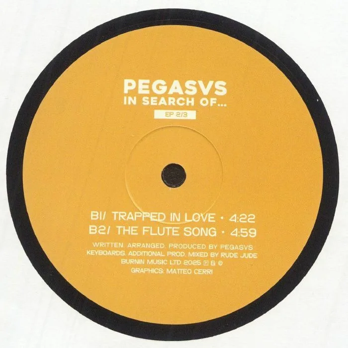 Back cover — PEGASVS — Music Not Numbers
