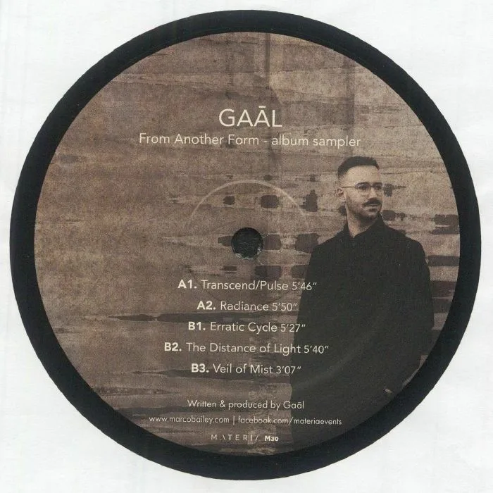 Обратная сторона обложки — GAAL — From Another Form (Album Sampler)