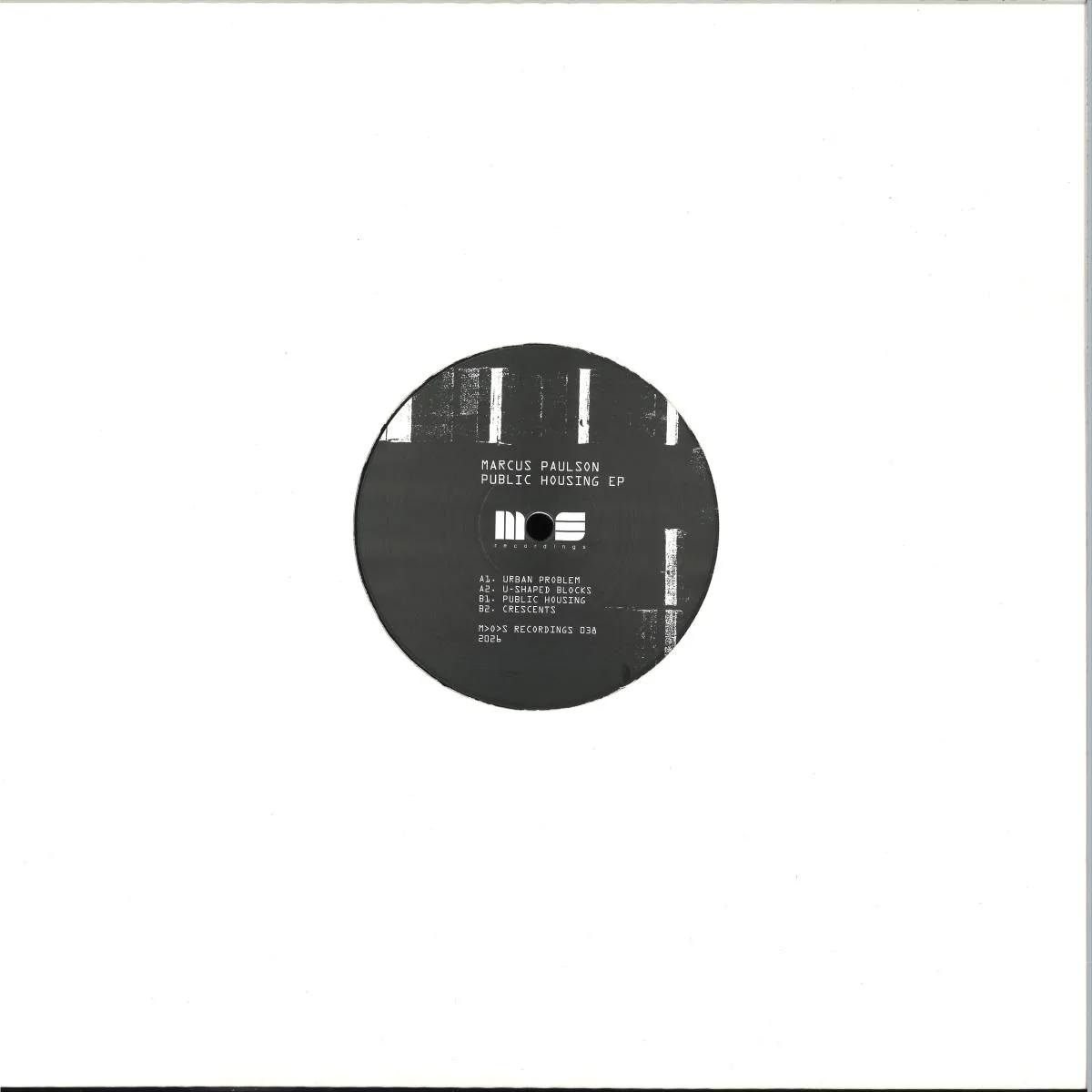 Обратная сторона обложки — MARCUS PAULSON — PUBLIC HOUSING EP