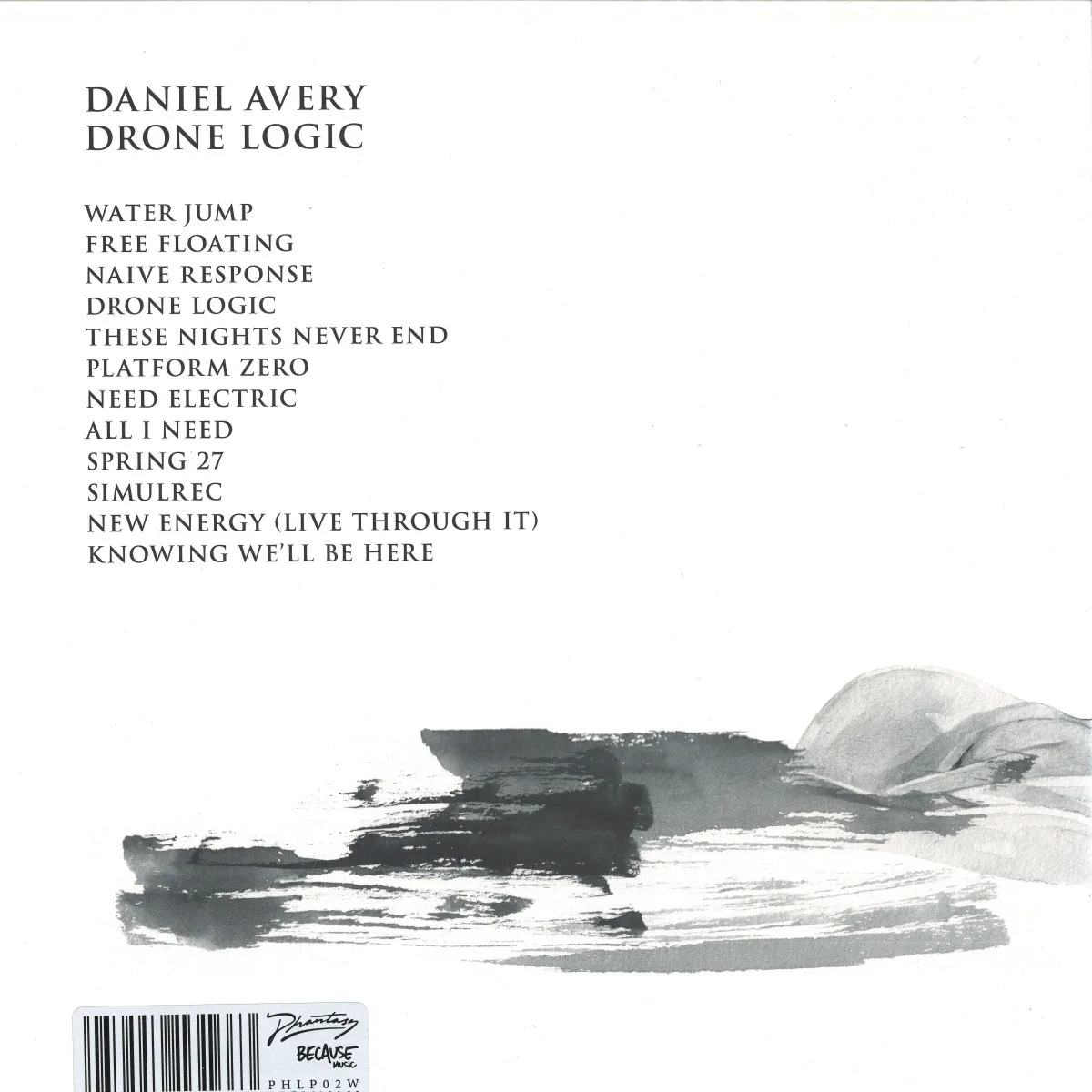 Обратная сторона обложки — Daniel Avery — Drone Logic