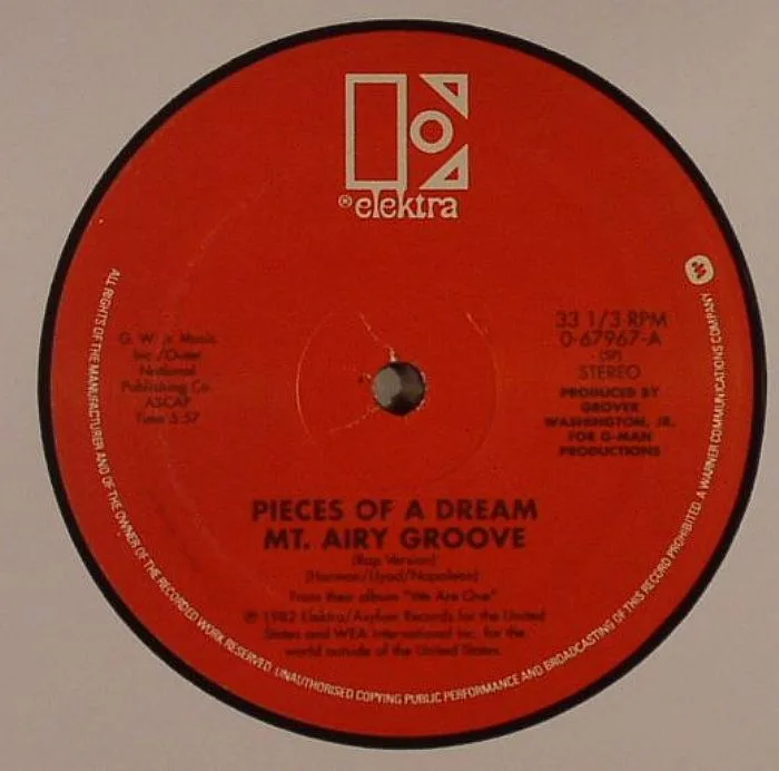 Front cover — PIECES OF A DREAM — Mt Airy Groove