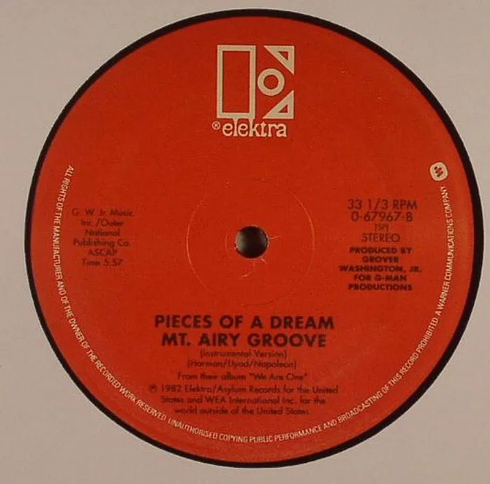Back cover — PIECES OF A DREAM — Mt Airy Groove