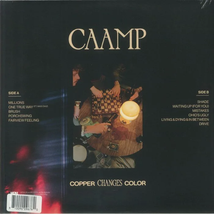 Обратная сторона обложки — CAAMP — Copper Changes Color