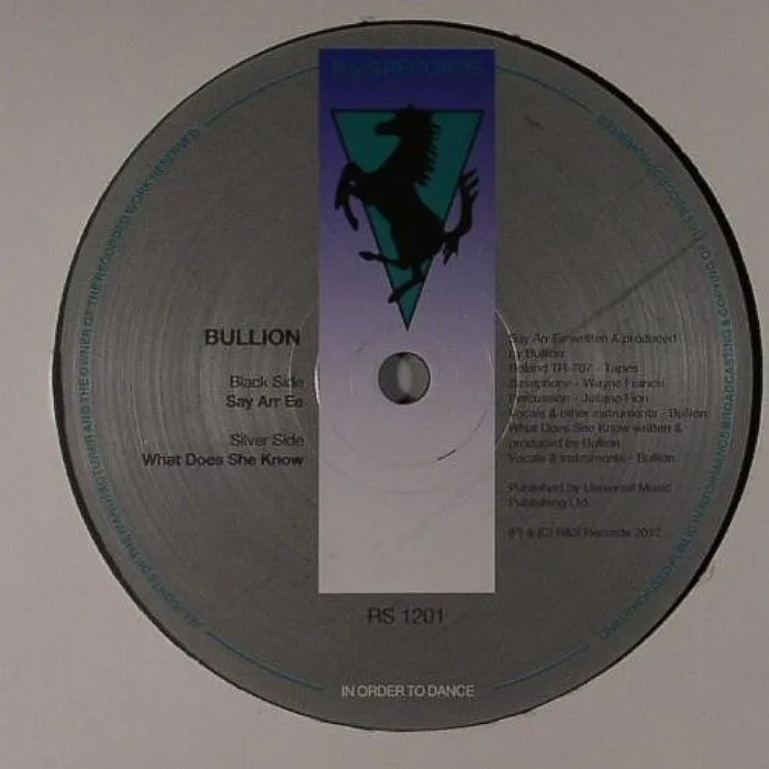 Back cover — BULLION — Say Arr Ee