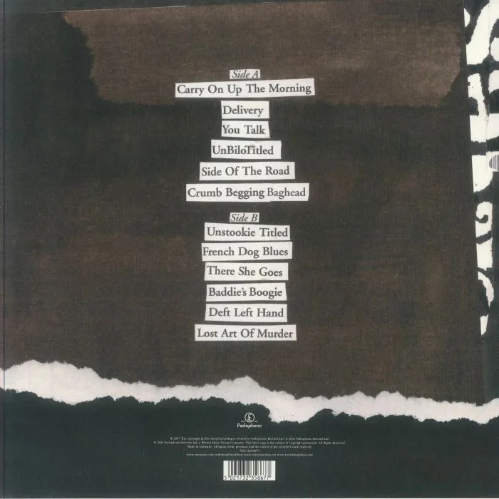 Back cover — BABYSHAMBLES — Shotters Nation (National Album Day 2024)