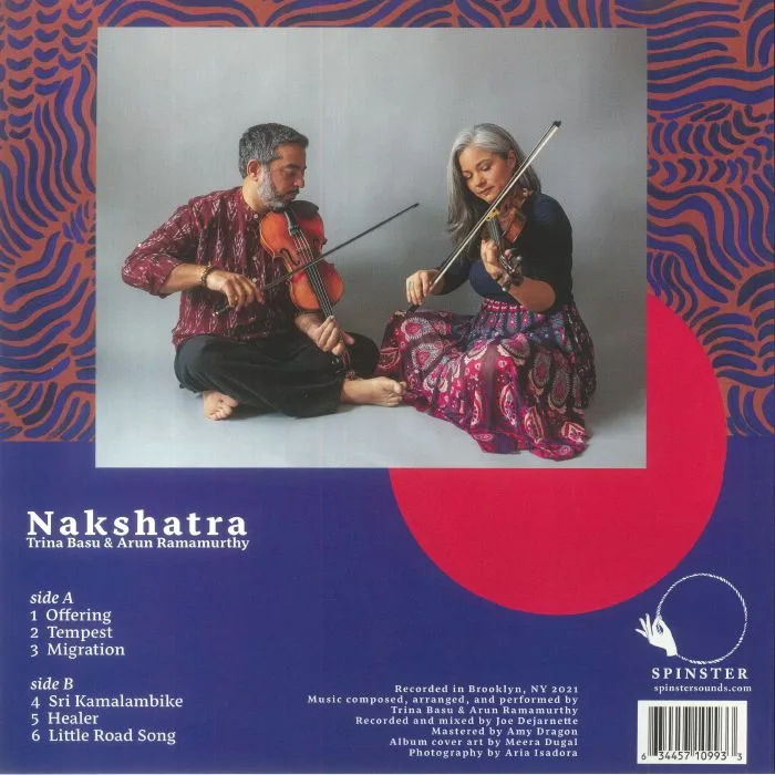 Back cover — Trina BASU / ARUN RAMAMURTHY — Nakshatra
