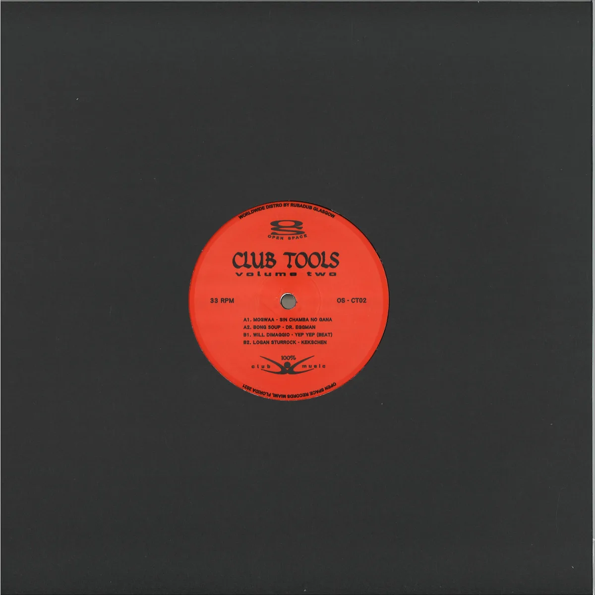 Обратная сторона обложки — Various — Club Tools Volume 2 EP