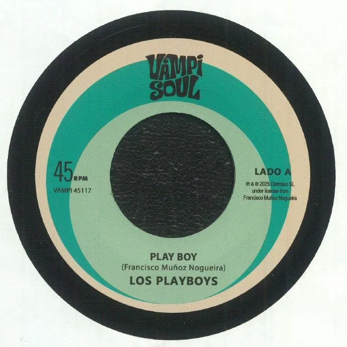 Лицевая сторона обложки — LOS PLAYBOYS / LOS ROGERS — Play Boy